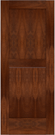 Flat  Panel   Adams  Sapele  Doors